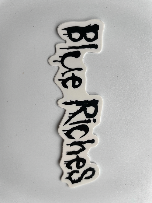 Blue Riches Brand 3" Sticker